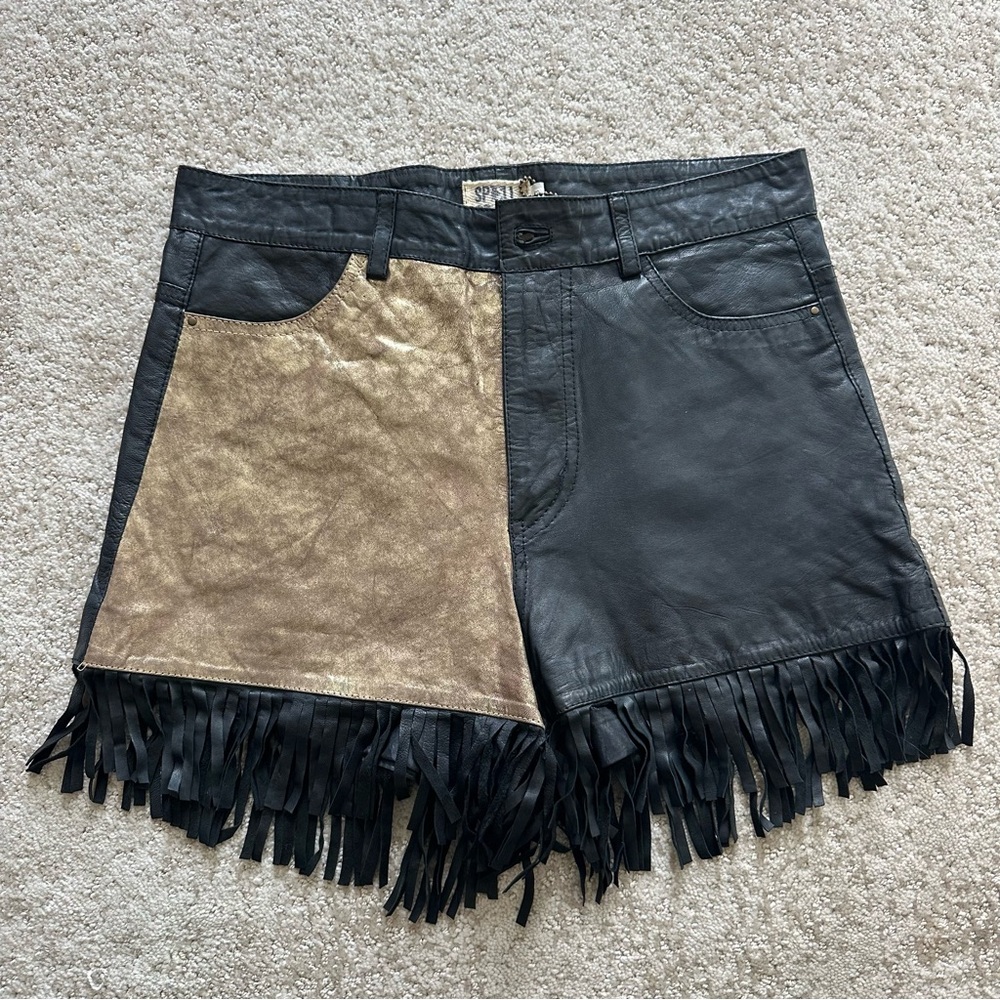 Spell Vintage shorts sz 8 missing tassels